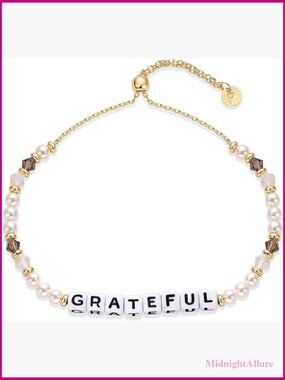Adjustable Evil Eye Beaded Gemstone Bracelet with Affirmation Words for Women